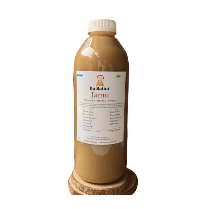 

Jamu beras kencur botol 1 liter tanpa pengawet tanpa pemanis buatan - Less Sugar