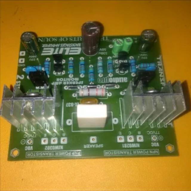 Driver 2 Stages Simetris Power Amplifier 800W