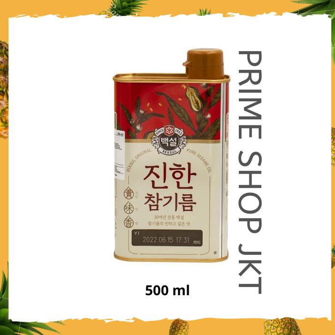 

Cj Beksul Minyak Wijen Korea - Premium Sesame Oil - Camgirem 500ML