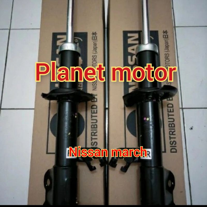 shockbreaker depan Nissan march