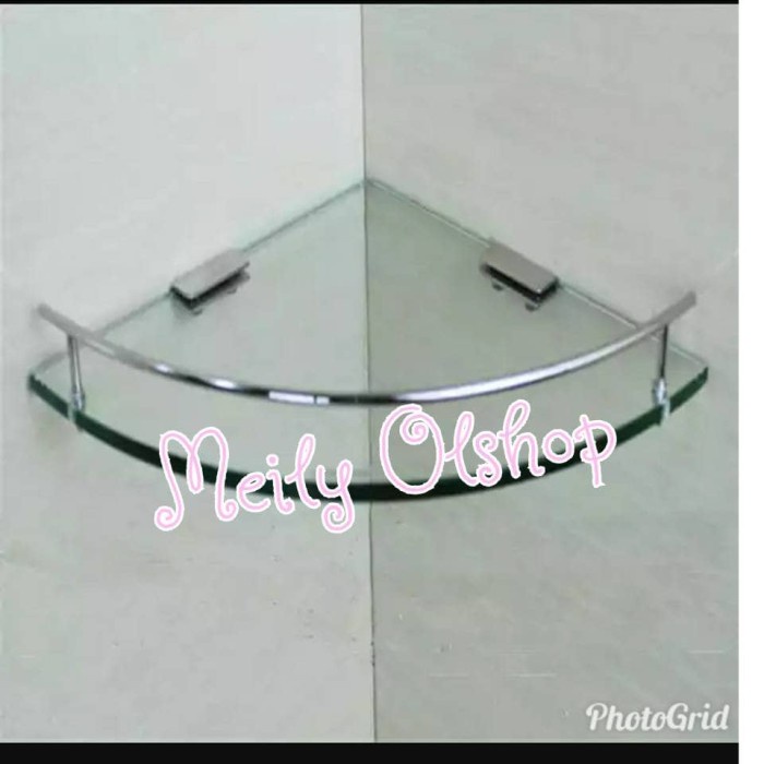 [RESTOCK] Rak Sabun Shampoo/ Rak Kamar Mandi/ Rak Sudut Kaca