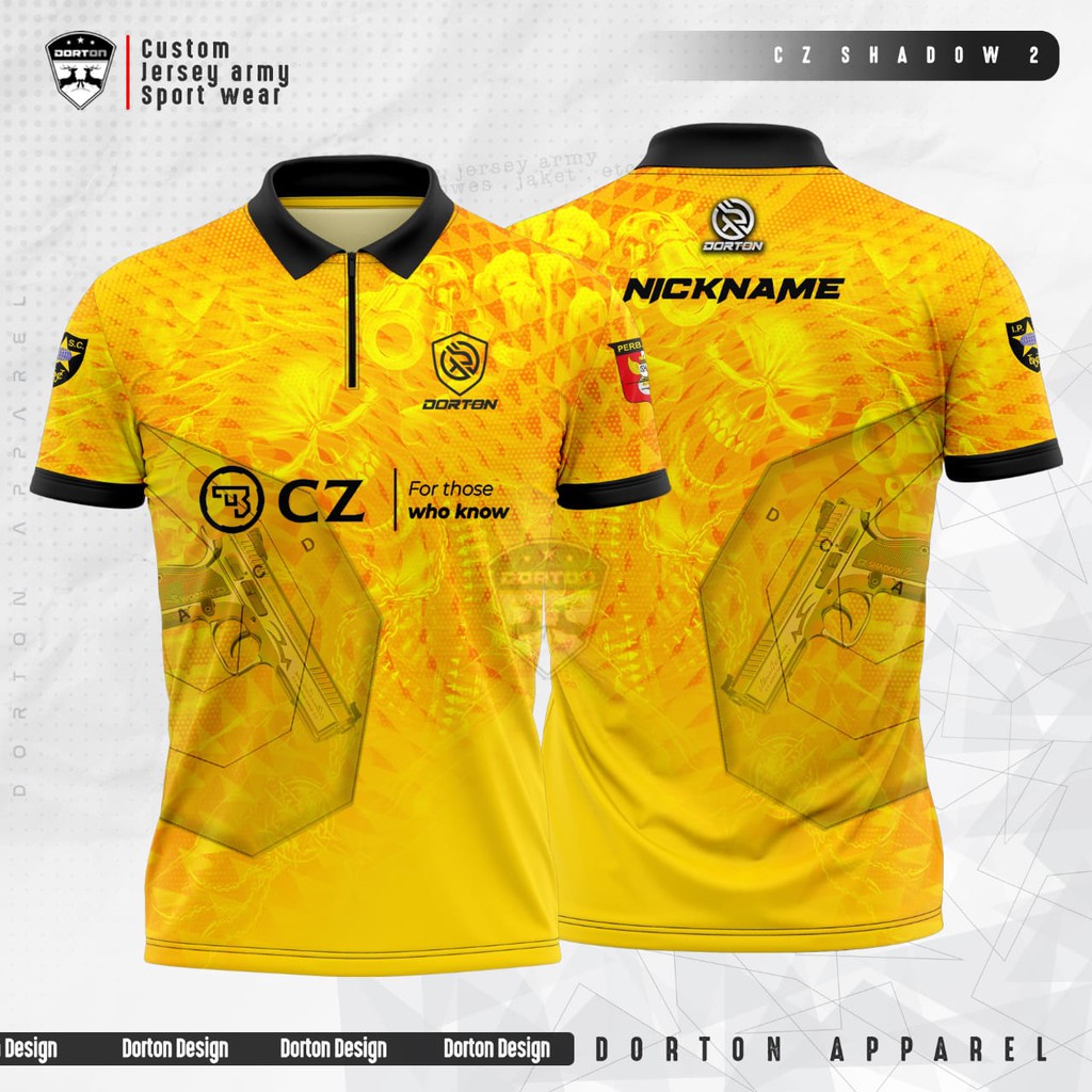 Dorton - Jersey custom menembak - Perbakin/ipsc - Kaos Custom Shooter