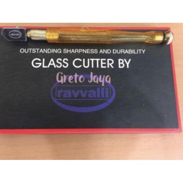 ➙ ( RAVVALI ) Alat Potong Kaca / Glass Cutter / Motong Pemotong Potongan Kaca Ravvalli Bagus Ravali