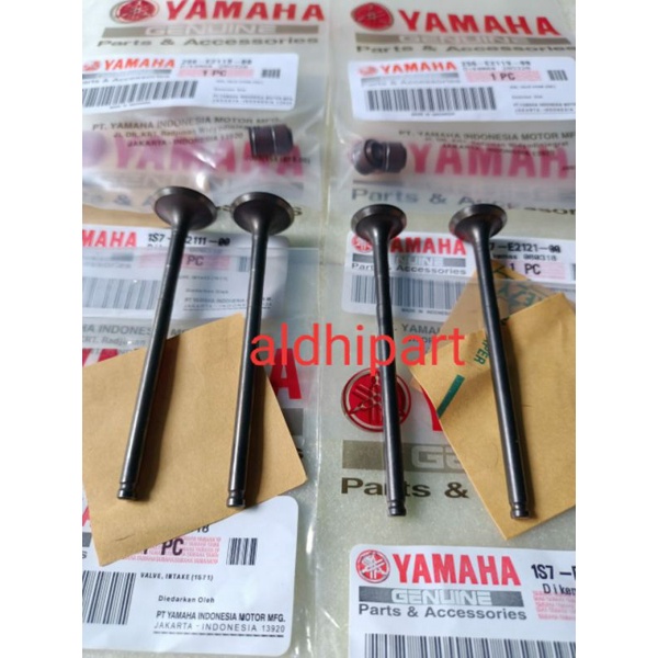 Klep set + sil klep jupiter mx/vixion old/new 4pc klep,4pc sil klep (1S7)