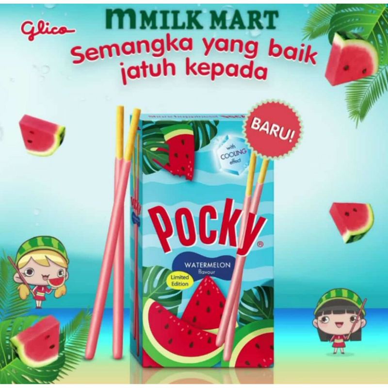 GLICO Pocky Watermelon 37 gr