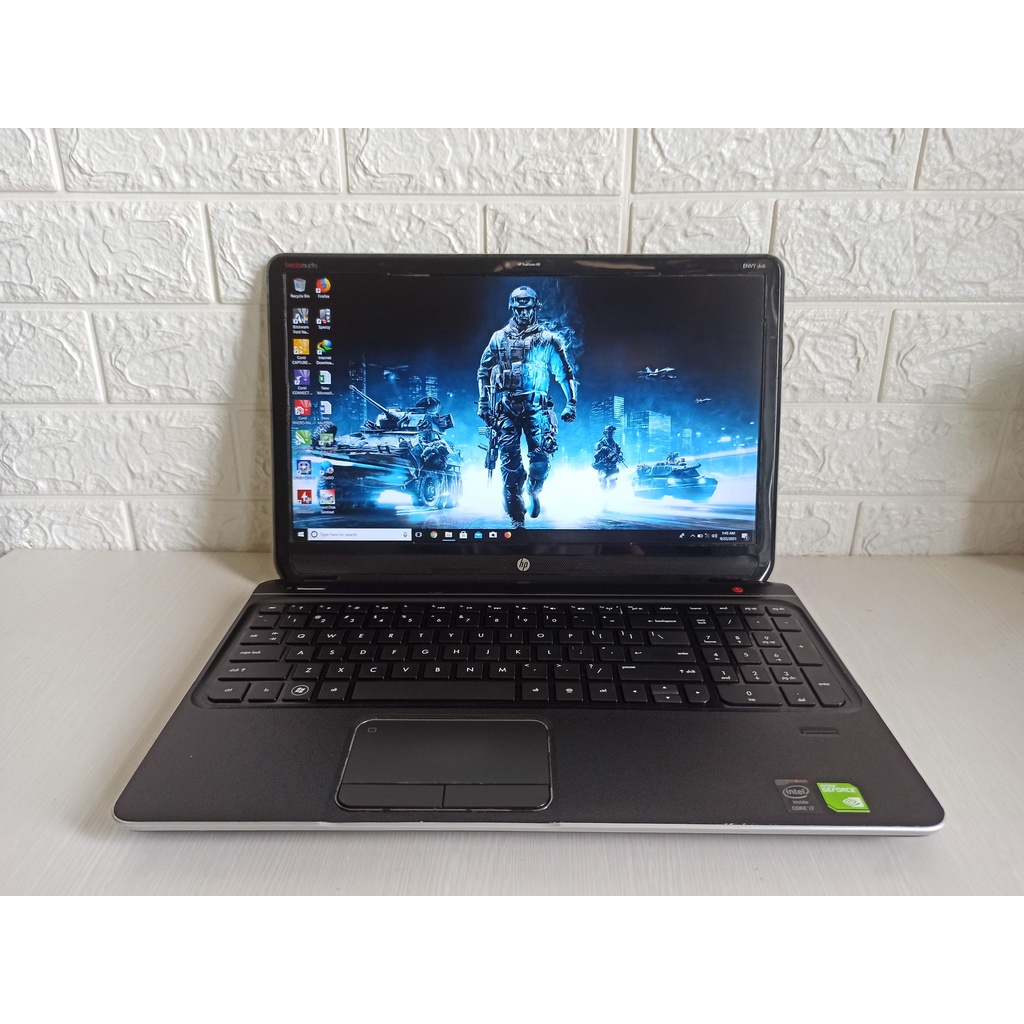 HP Envy DV6 Core i7 RAM 8GB VGA Nvidia Geforce 635m Laptop Gaming Desain Second / Bekas not i3 i5
