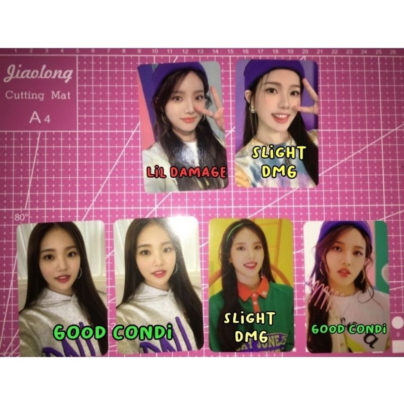 photocard / pc soojin weeekly