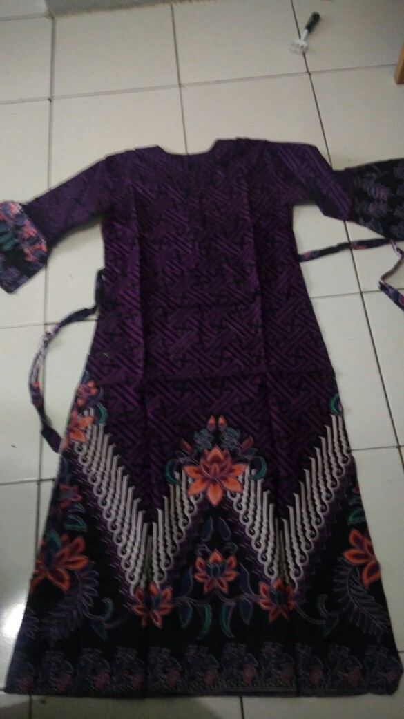 Gamis Batik Anak Usia 3-10 Tahun Motif Terbaru Murah