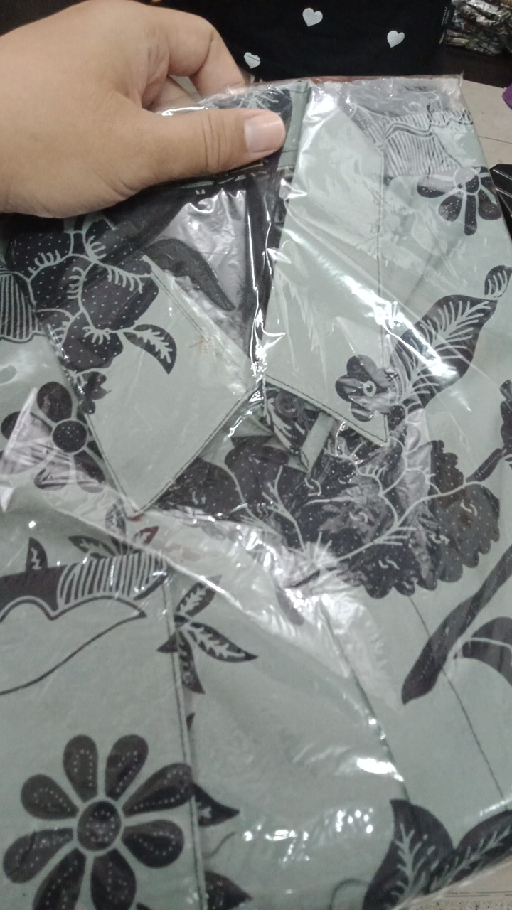 Kemeja Batik Pria Slimfit Lengan Panjang Premium Batiknya Julio Osl33