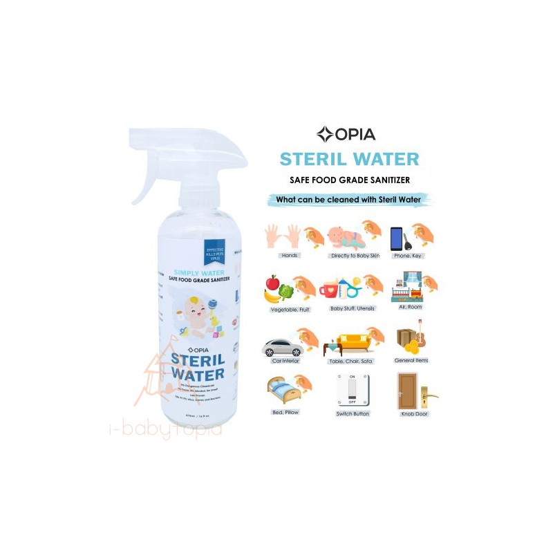 Opia Steril Water 475 ml