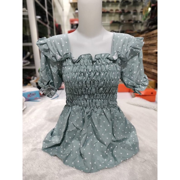 Blouse terlaris/blouse sabriba smoke