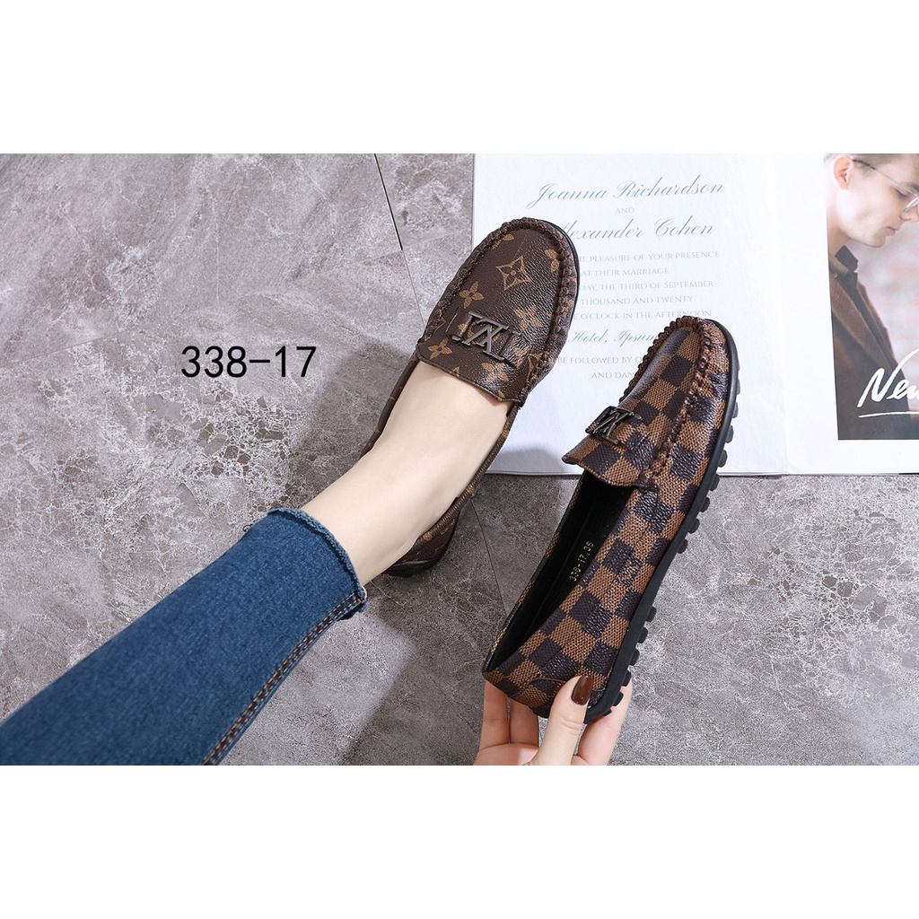 Logo Loafer Shoes #338-17