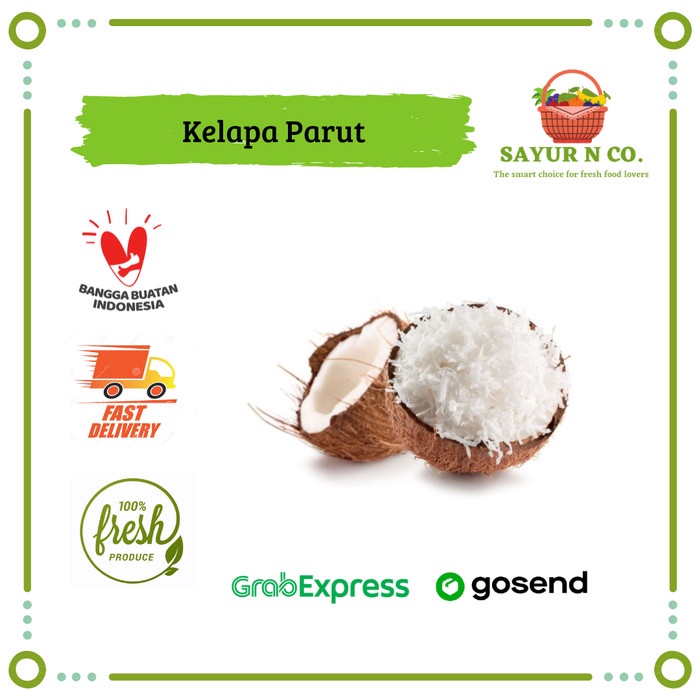

Kelapa Parut (1 Buah) | Sayur N Co Bekasi
