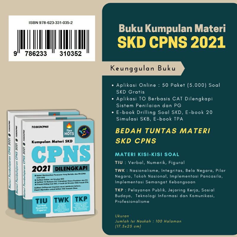 Materi Skd Cpns 2021 Lengkap Dengan Fr Shopee Indonesia