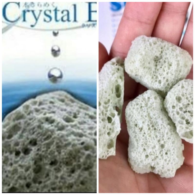 Bio cristal cristal bio Super Bio japanesse filter Aquarium Kolam 1kg