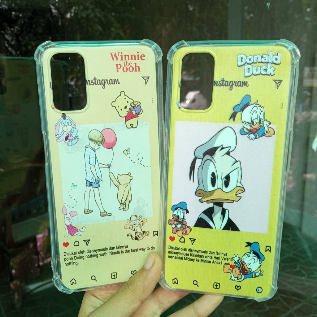 Case Softcase OPPO A12 A5S A52 A72 A8 A5 A9 2020 Anti Crack Karakter Soft Case Casing Untuk Cewek Co