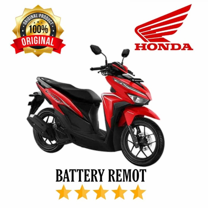 BATERAI ORIGINAL REMOT KEYLESS HONDA VARIO 125 CC 2018 ORI TERMURAH