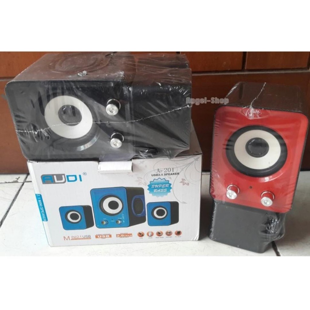 hokkiterus21 SPEAKER A201 KOMPUTER pc super bass usb murah