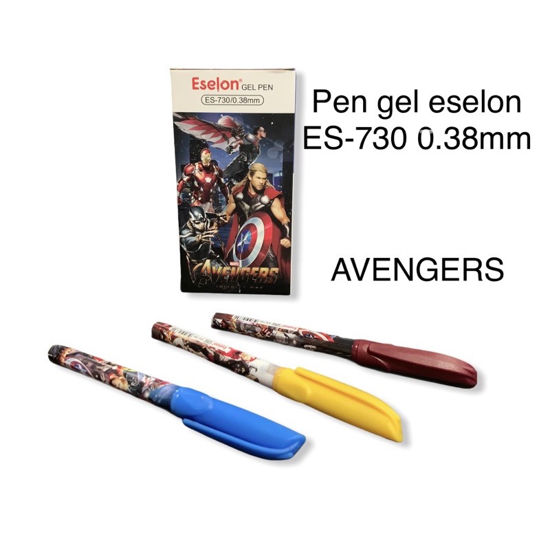 

pen gel eselon es-730 avengers 0.38mm