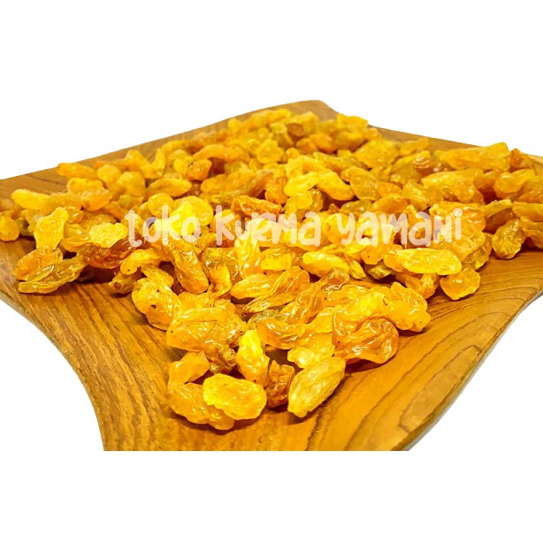 

[ COD ] Kismis Golden Raisin 500 Gram Toples / Kismis Emas / Kismis Raisin Asam Manis