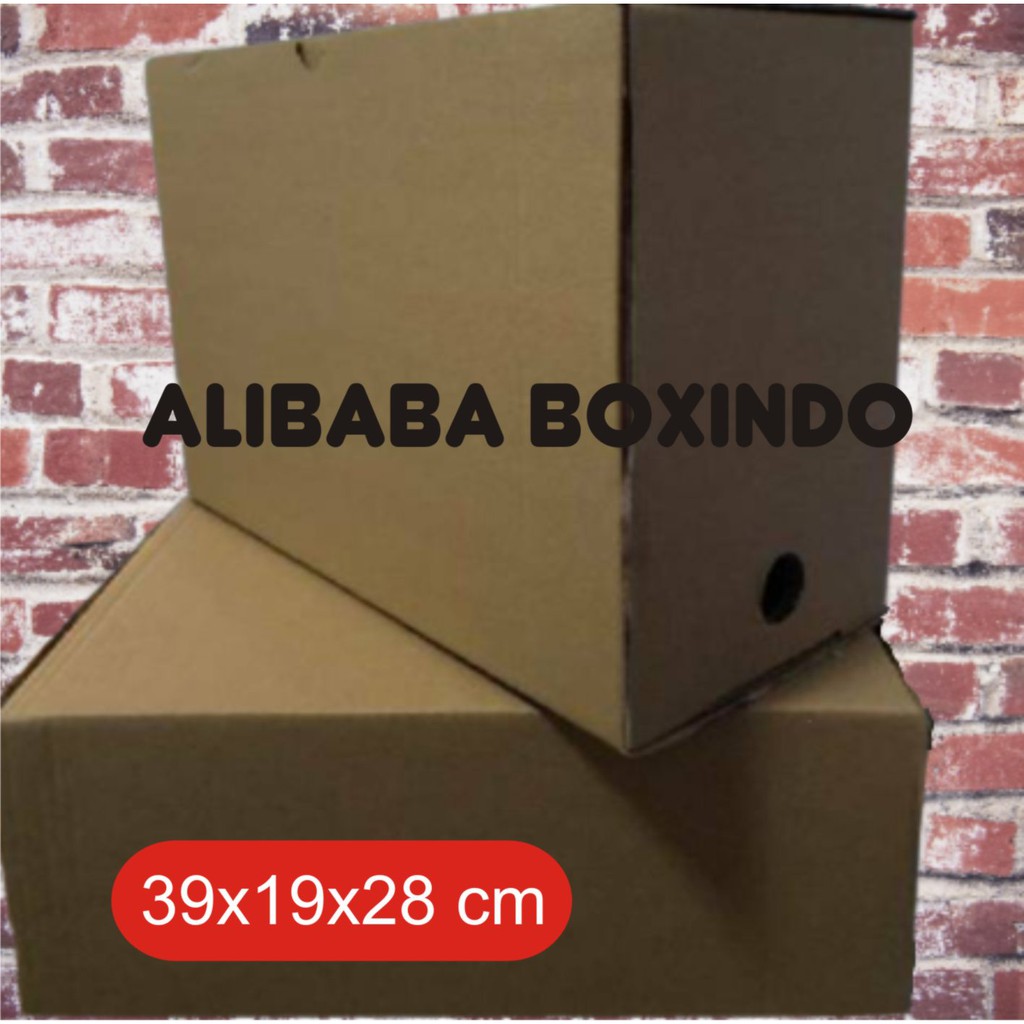 

Box File 39x19x28 cm Kardus/Box/Arsip/File diecut