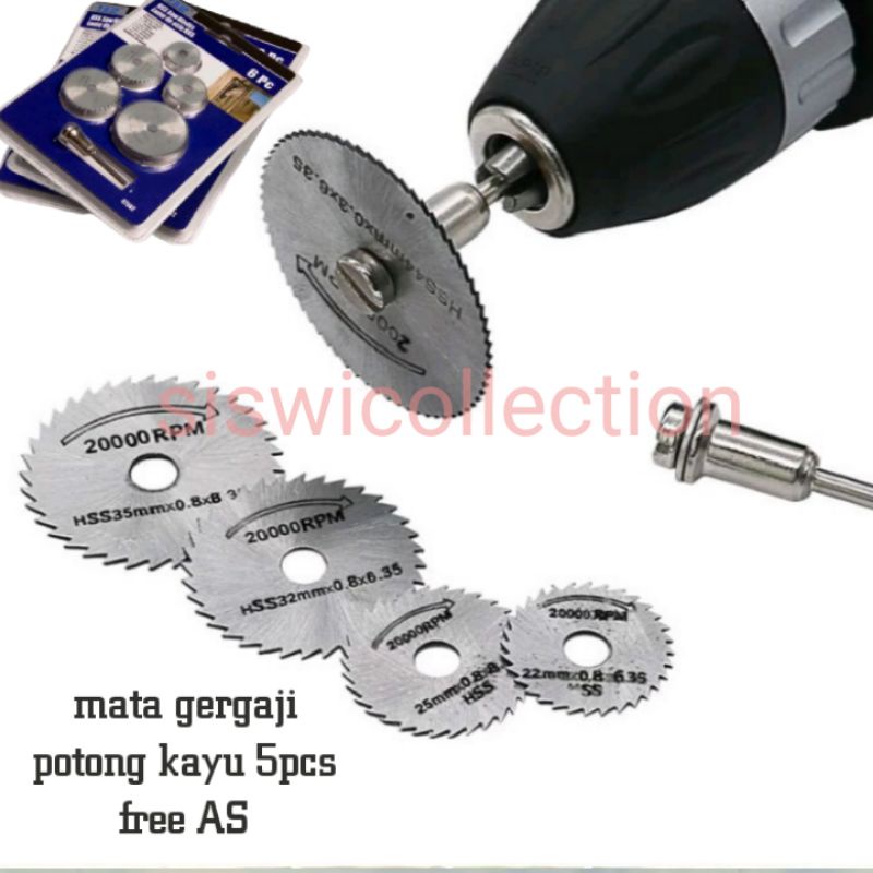 Mata bor Gerinda Mini /Gergaji Multifungsi , Potong Ukir Pahat Kayu