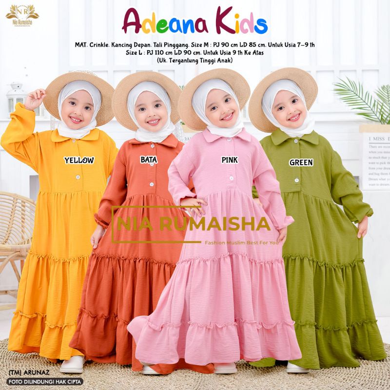 ADEANA KIDS GAMIS ANAK BY NIA RUMAISHA