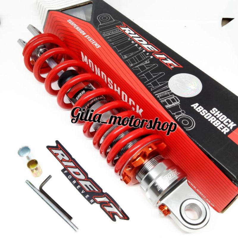 Shockbreaker Belakang Motor Ride It Matic 310&amp;330 Shock Belakang Ride It Extreme Beat,Mio,Vario