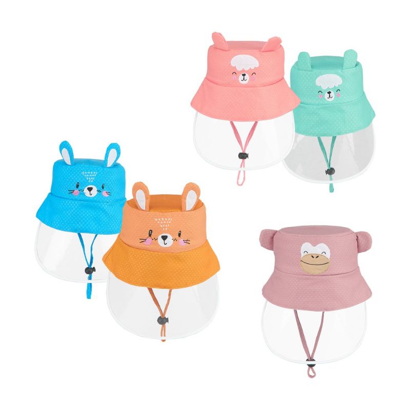 Clency Topi Faceshield Baby - Max 3y