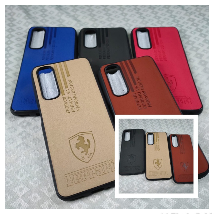 CASE KARAKTER FERRARI KULIT REALME 7