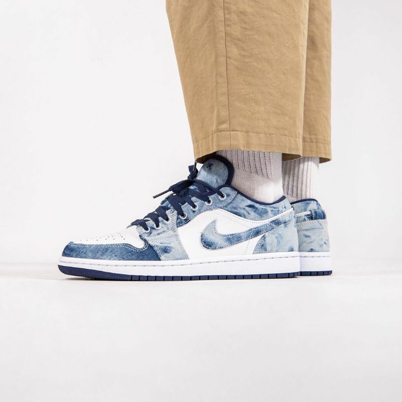 aj 1 low denim