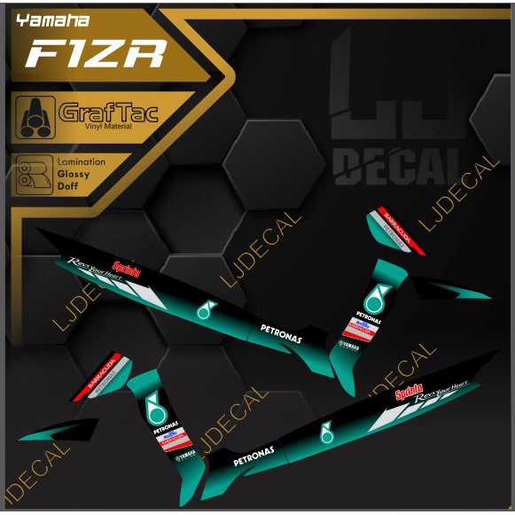Striping yamah F1zr fizr petronas