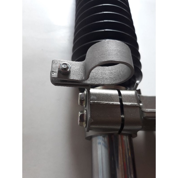 Braket selang rem depan KLX Dtracker CRF dan motor trail lainnya