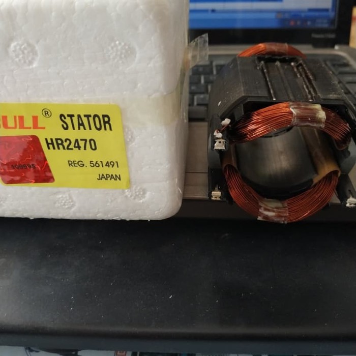 Bull Stator bor hammer HR 2470 rumah angker stator HR2470 Makita Original