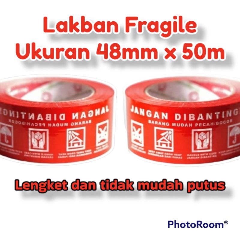 

Lakban Fragile merk Goldland 48mm x 50m