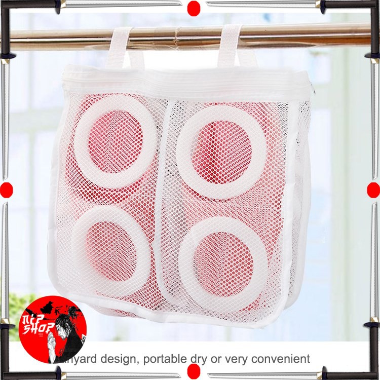 Kantong Mesin Cuci Laundry Shoes Washing Mesh Bag