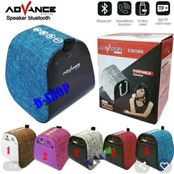 BL Speaker Bluetooth Advance ES030N Mini Portable(J7R1) speker bloetooth Wireless box music Kotak sp