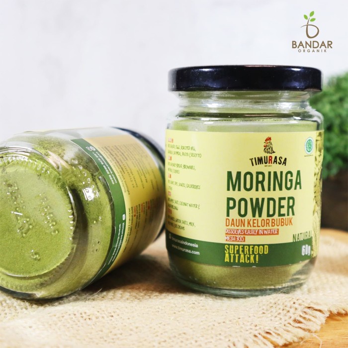 

TERBARU Daun Kelor Bubuk / Moringa Powder Organik - Timurasa