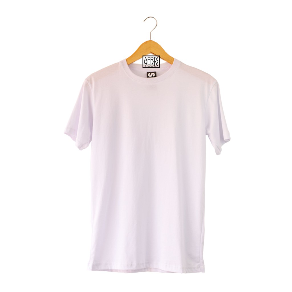 KAOS POLOS / PREMIUM COTTON COMBED / WHITE BLUISH