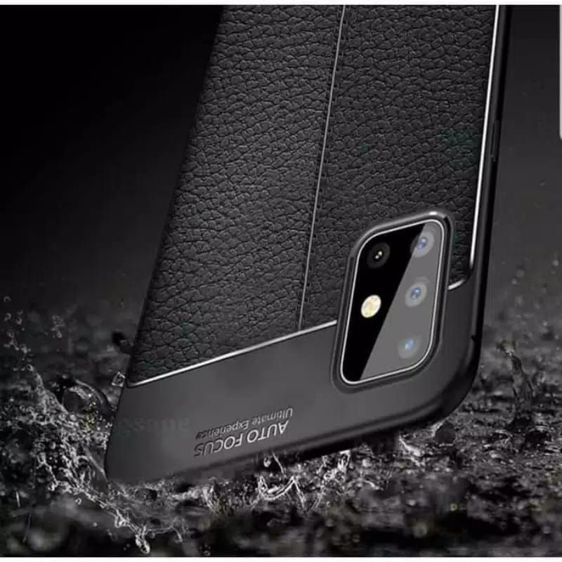 Softcase Samsung A71 Autofocus Leather Case Premium Quality