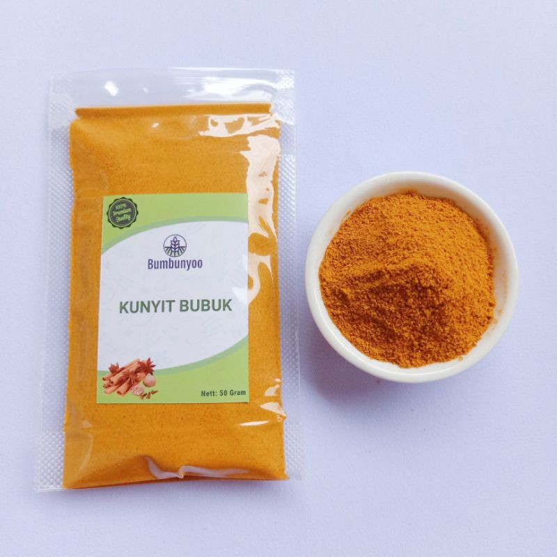 

Kunyit Bubuk | 50 Gram | Rempah & Bumbu Masak Asli Original Kualitas Premium