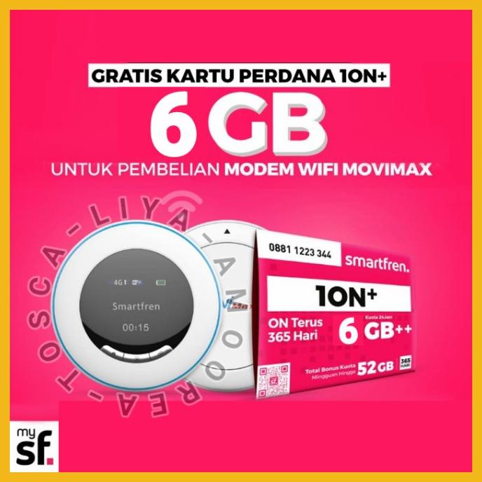 Modem Smartfren MiFi Andromax Movimax MV007 Bukn M3Y M3Z M3S M5 M6 M6x