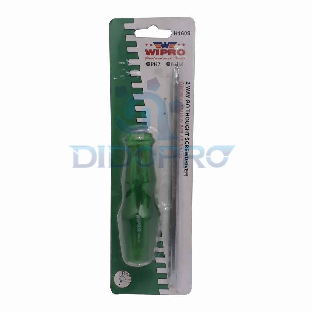 Obeng 2 Way Panjang Pendek WIPRO H1609