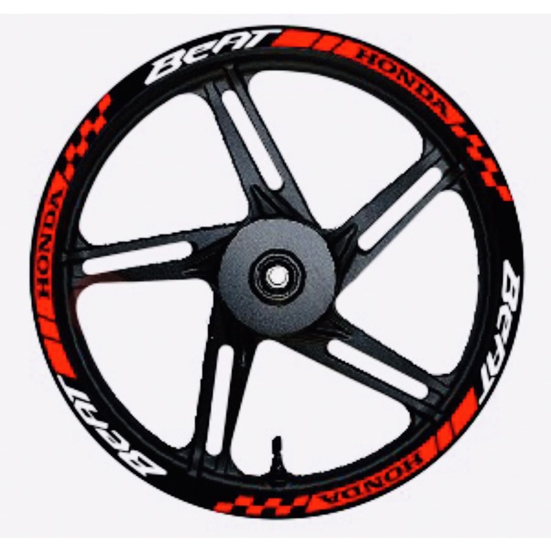 Sticker Lis Pelek Beat