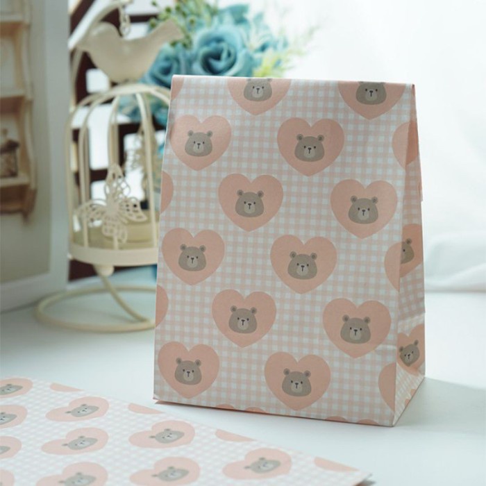 

NEW PAPER BAG LUCU FANCY MOTIF UNYU UNIK - Teddy