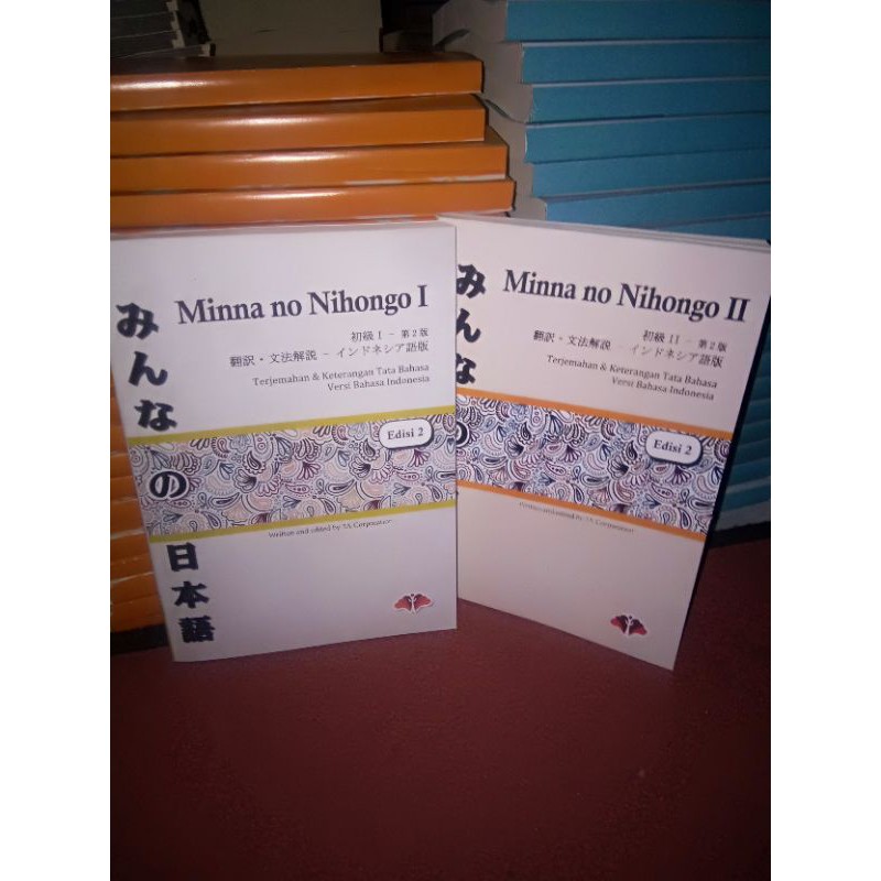 BUKU MINNA NO NIHONGO 1&2 TERJEMAHAN