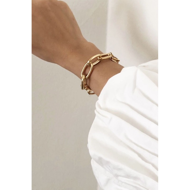 Ark.co - Blanco set bangle &amp; bracelet