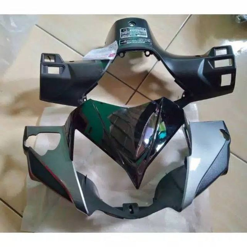 BATOK KEPALA SUPRA X 125 BATMAN SILVER