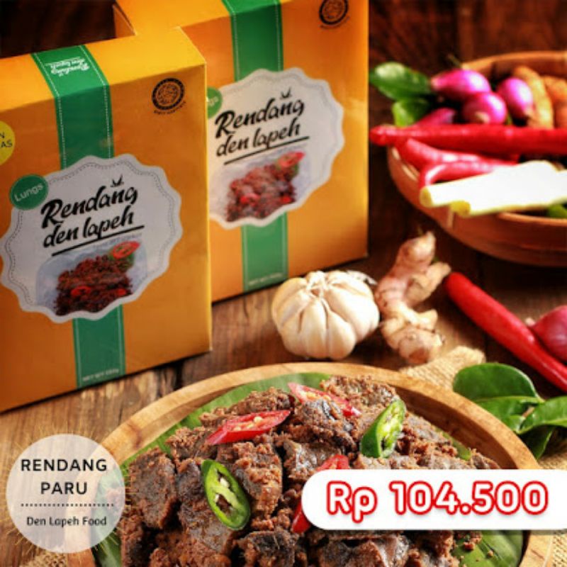 

Rendang Daging Asli - Rendang Padang Den Lapeh Best Seller