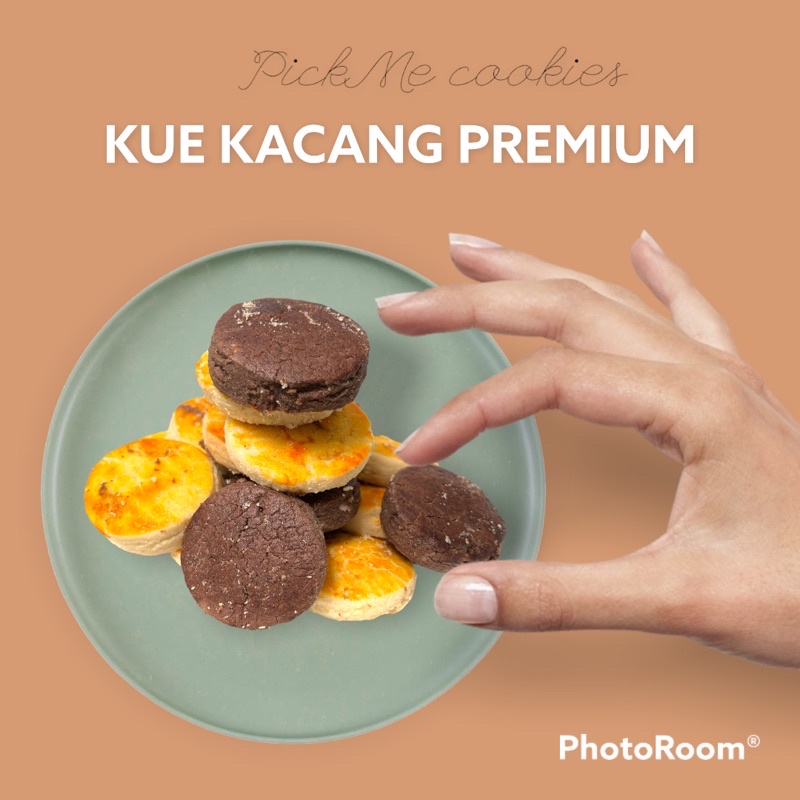 

Kue kacang alias peanut cookies premium